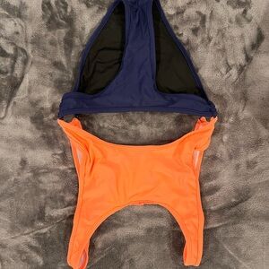 La Hearts Vibrant Orange Bikini